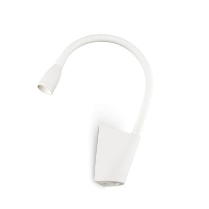 Ideal Lux - LED Flexibilní lampička GOOSE LED/3W/230V CRI 90 bílá