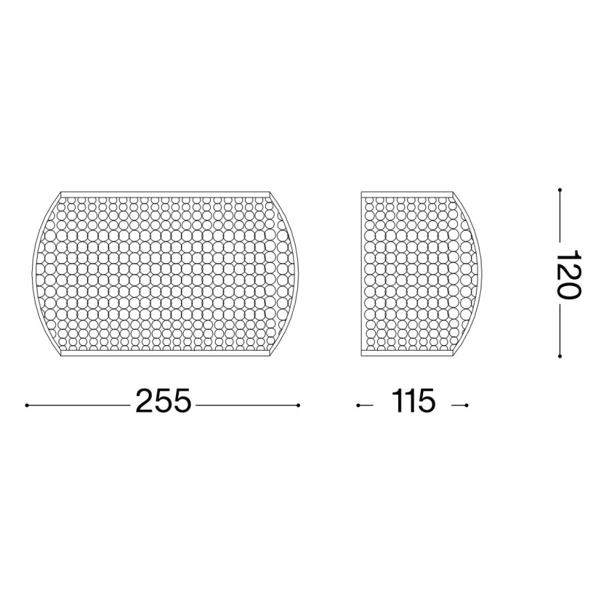 Ideal Lux - LED Křišťálové nástěnné svítidlo PASHA 3xG9/3W/230V lesklý chrom