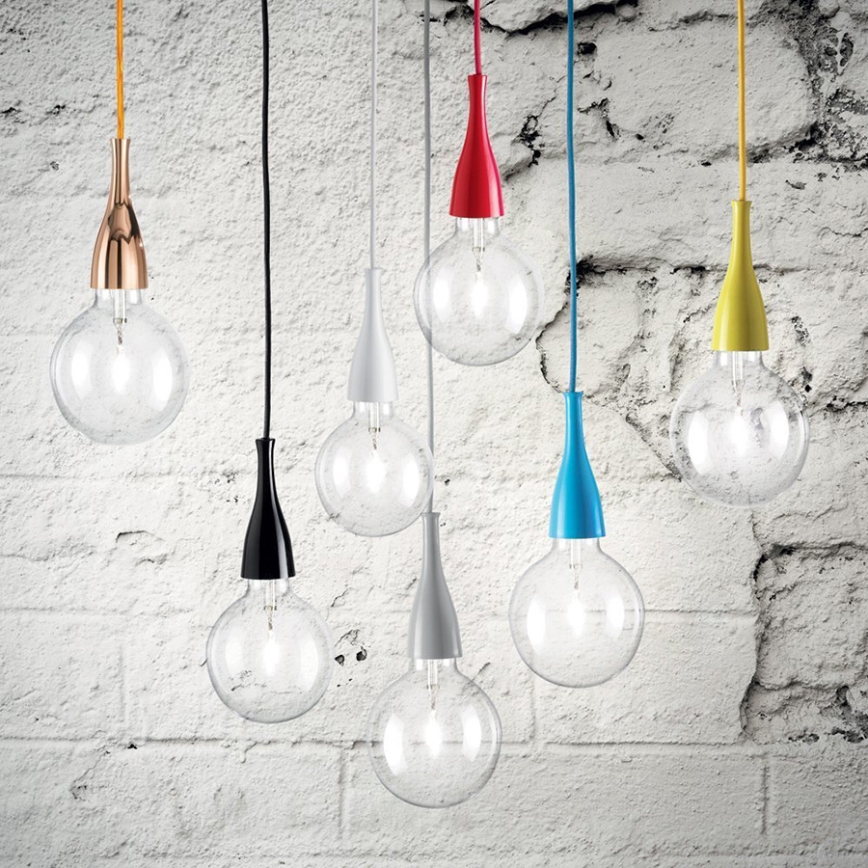 Ideal Lux 63614 - Závěsné svítidlo MINIMAL 1xE27/42W/230V