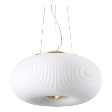 Ideal Lux - LED Lustr na lanku ARIZONA 3xGX53/9W/230V pr. 40 cm bílá