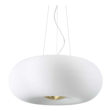 Ideal Lux - LED Lustr na lanku ARIZONA 5xGX53/9W/230V pr. 52 cm bílá