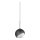 Ideal Lux - LED Lustr na lanku BLOOM 1xG9/3W/230V pr. 11,5 cm černá