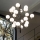 Ideal Lux - LED Lustr na lanku COPERNICO 20xG9/3W/230V pr. 86 cm černá