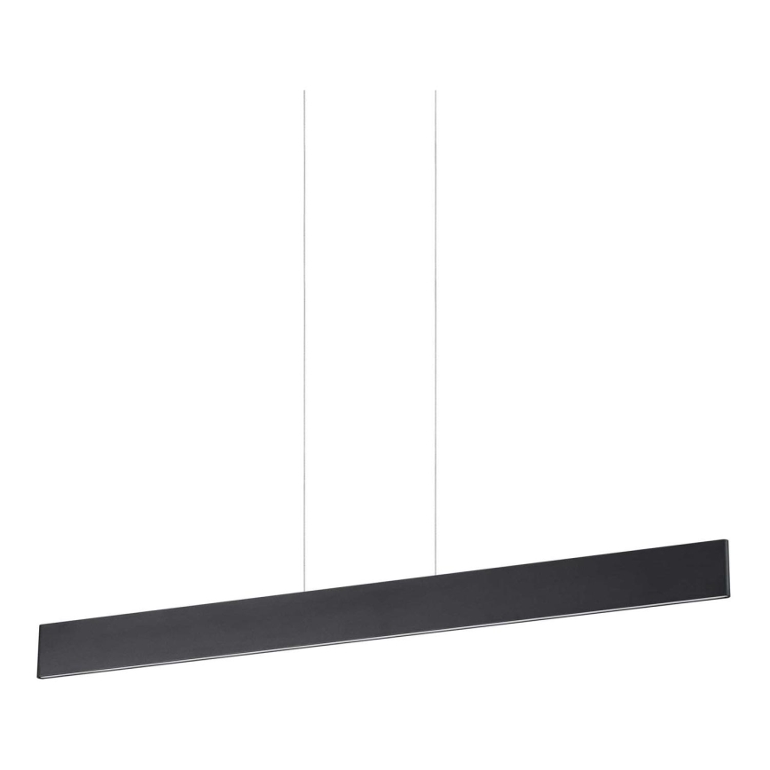 Ideal Lux - LED Lustr na lanku DESK LED/32W/230V 102,5 cm CRI 90 černá