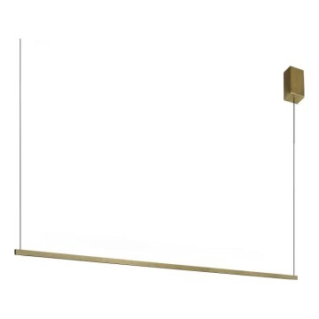 Ideal Lux - LED Lustr na lanku ESSENCE LED/19W/230V 3000K CRI 90 mosaz