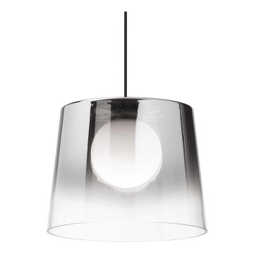 Ideal Lux - LED Lustr na lanku FADE 1xG9/3W/230V pr. 27,3 cm šedá/kouřová