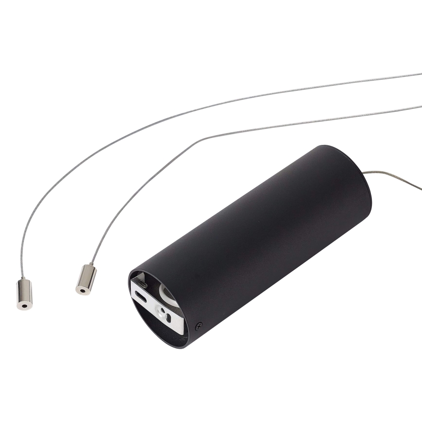 Ideal Lux - LED Lustr na lanku GEMINI LED/36W/230V 2700K pr. 42,5 cm CRI 90 černá