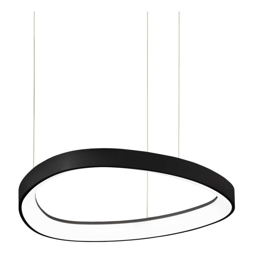 Ideal Lux - LED Lustr na lanku GEMINI LED/38W/230V pr. 42,5 cm CRI 90 černá