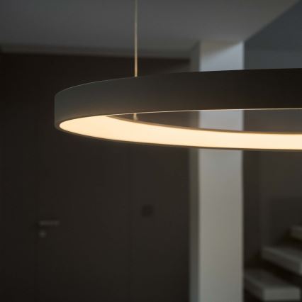 Ideal Lux - LED Lustr na lanku GEMINI LED/47W/230V 2700K pr. 61 cm CRI 90 černá