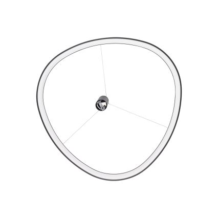 Ideal Lux - LED Lustr na lanku GEMINI LED/47W/230V 2700K pr. 61 cm CRI 90 černá