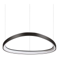 Ideal Lux - LED Lustr na lanku GEMINI LED/48W/230V pr. 61 cm CRI 90 černá