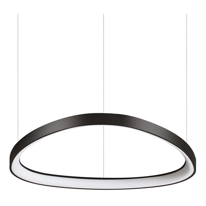 Ideal Lux - LED Lustr na lanku GEMINI LED/48W/230V pr. 61 cm CRI 90 černá