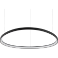 Ideal Lux - LED Lustr na lanku GEMINI LED/78W/230V 2700K pr. 105 cm CRI 90 černá