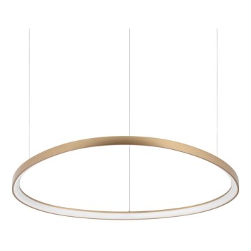 Ideal Lux - LED Lustr na lanku GEMINI LED/82W/230V pr. 105 cm CRI 90 zlatá