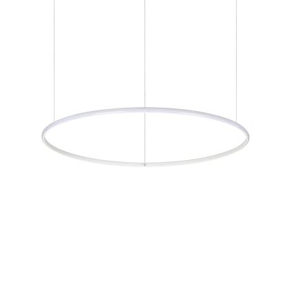 Ideal Lux - LED Lustr na lanku HULAHOOP LED/39W/230V 3000K pr. 81,5 cm CRI 90 bílá