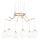 Ideal Lux - LED Lustr na lanku KAROUSEL 6xG9/3W/230V pr. 72 cm mosaz