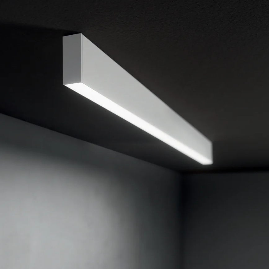 Ideal Lux - LED Lustr na lanku LINUS LED/32W/230V 3000K CRI 90 120 cm bílá