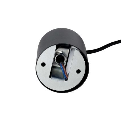 Ideal Lux - LED Lustr na lanku LOOK 1xGU10/7W/230V CRI 90 pr. 6 cm černá