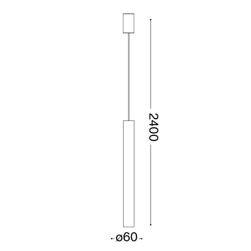 Ideal Lux - LED Lustr na lanku LOOK 1xGU10/7W/230V CRI90 zlatá