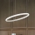 Ideal Lux - LED Lustr na lanku MIRACLE LED/25W/230V pr. 40 cm CRI 90 matný chrom