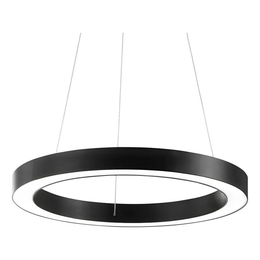 Ideal Lux - LED Lustr na lanku ORACLE LED/35W/230V 3000K pr. 70 cm CRI 90 černá
