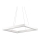Ideal Lux - LED Lustr na lanku ORACLE LED/39W/230V 3000K 60x60 cm bílá