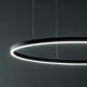 Ideal Lux - LED Lustr na lanku ORACLE LED/55W/230V pr. 90 cm černá