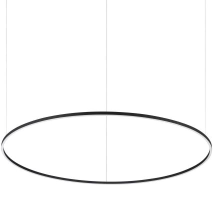 Ideal Lux - LED Lustr na lanku ORACLE LED/89W/230V 3000K pr. 150 cm černá