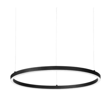 Ideal Lux - LED Lustr na lanku ORACLE SLIM LED/32W/230V 3000K pr. 50 cm černá