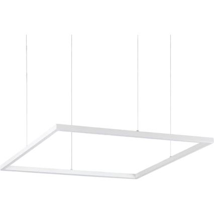 Ideal Lux - LED Lustr na lanku ORACLE SLIM LED/44W/230V 3000K CRI 90 70x70 cm bílá