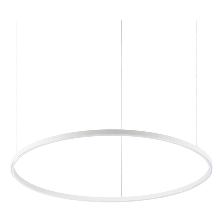 Ideal Lux - LED Lustr na lanku ORACLE SLIM LED/55W/230V 4000K pr. 90 cm bílá