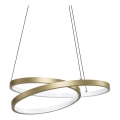 Ideal Lux - LED Lustr na lanku OZ LED/38W/230V pr. 40 cm CRI 90 zlatá