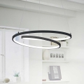 Ideal Lux - LED Lustr na lanku OZ LED/52W/230V pr. 80 cm CRI 90 černá