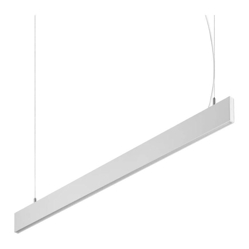 Ideal Lux - LED Lustr na lanku STEEL LED/29W/230V 4000K CRI 90 120 cm bílá