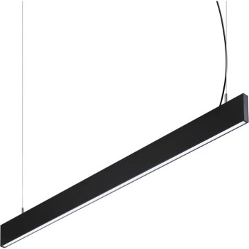 Ideal Lux - LED Lustr na lanku STEEL LED/29W/230V 4000K CRI 90 120 cm černá