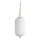 Ideal Lux - LED Lustr na lanku UMILE LED/20W/230V pr. 22 cm CRI 90 mosaz/bílá