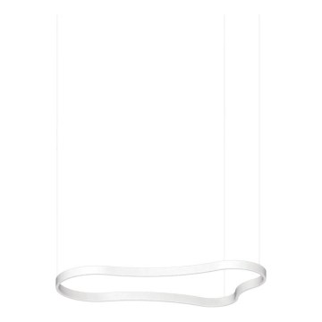Ideal Lux - LED Lustr na lanku WAVES LED/45W/230V CRI 90 bílá