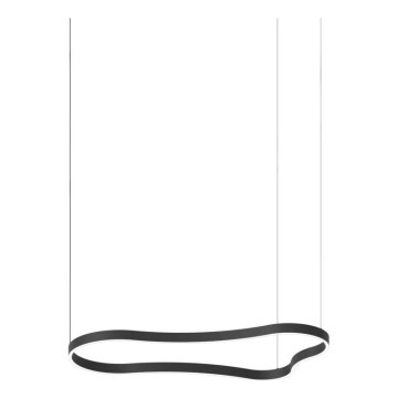 Ideal Lux - LED Lustr na lanku WAVES LED/45W/230V CRI 90 černá