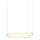 Ideal Lux - LED Lustr na lanku WAVES LED/45W/230V CRI 90 mosaz