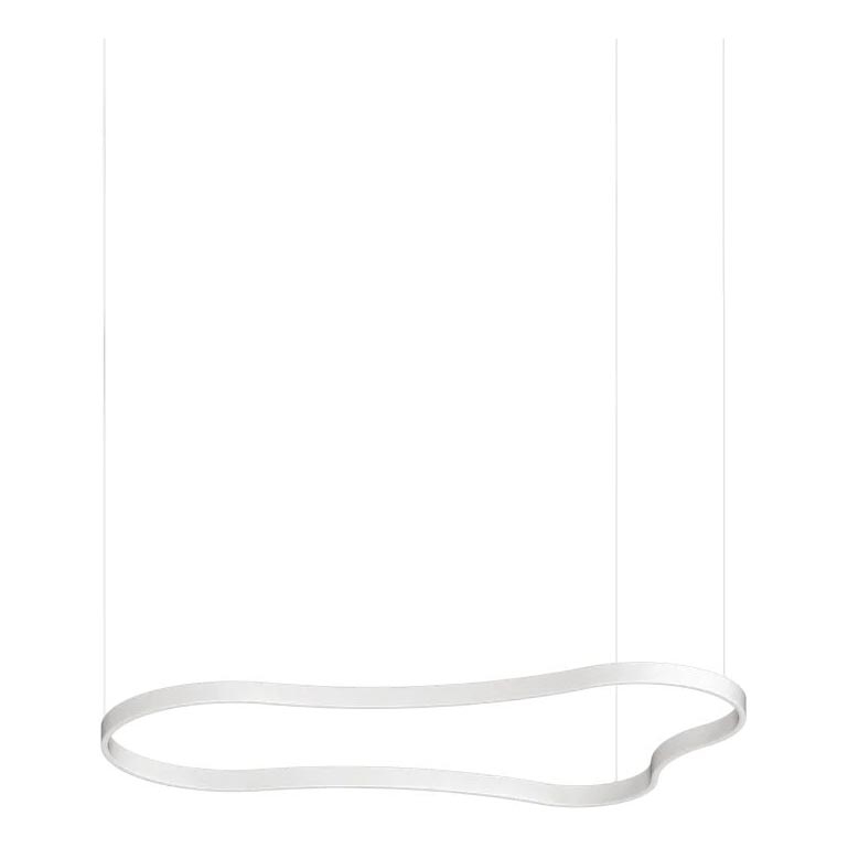 Ideal Lux - LED Lustr na lanku WAVES LED/54W/230V CRI 90 bílá