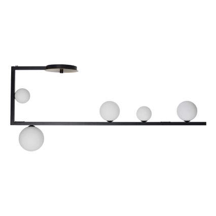 Ideal Lux - LED Lustr na tyči BIRDS 5xG9/3W/230V černá/zlatá