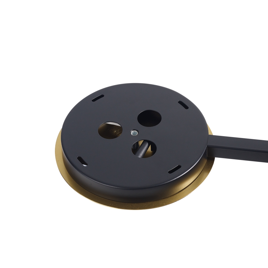 Ideal Lux - LED Lustr na tyči BIRDS 5xG9/3W/230V černá/zlatá