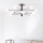 Ideal Lux - LED Lustr na tyči COSMOPOLITAN 12xG9/3W/230V pr. 145 cm černá