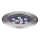 Ideal Lux - LED Nájezdové svítidlo FLOOR LED/12W/230V pr. 14 cm CRI 90 IP67 lesklý chrom
