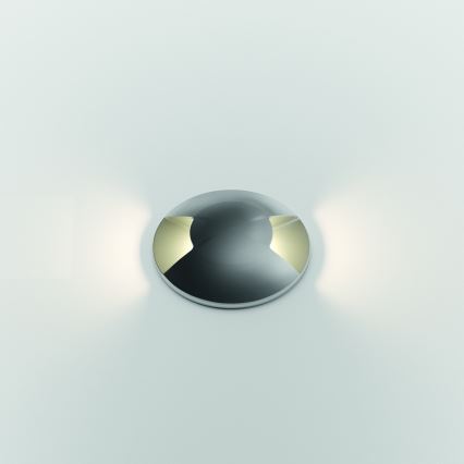 Ideal Lux - LED Nájezdové svítidlo ROCKET LED/3W/230V CRI 90 IK08 IP67 matný chrom
