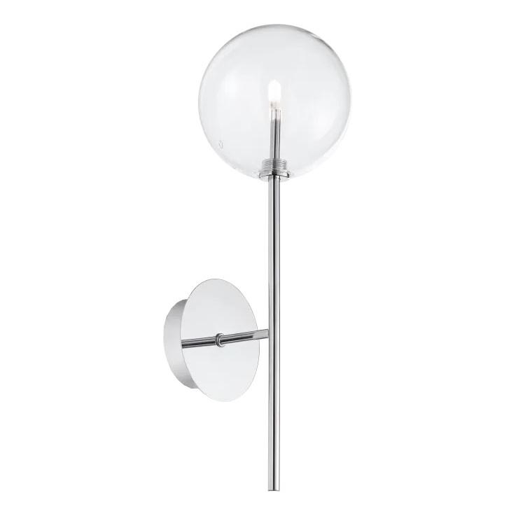 Ideal Lux - LED Nástěnná lampa EQUINOXE 1xG4/2W/230V lesklý chrom/čirá