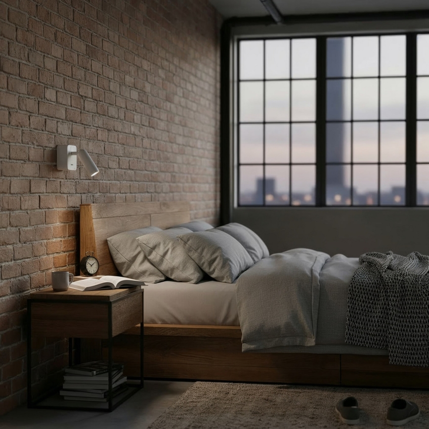 Ideal Lux - LED Nástěnné bodové svítidlo BEAN LED/3W/230V CRI 90 bílá