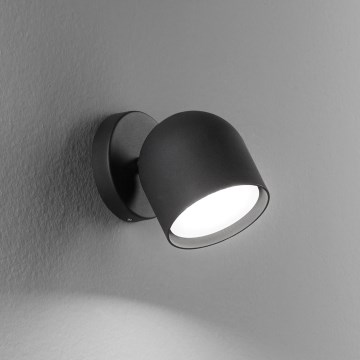 Ideal Lux - LED Nástěnné bodové svítidlo DODO 1xGX53/9W/230V černá