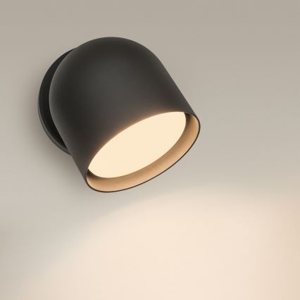 Ideal Lux - LED Nástěnné bodové svítidlo DODO 1xGX53/9W/230V černá
