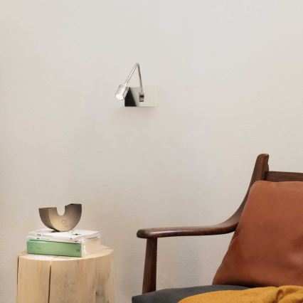 Ideal Lux - LED Nástěnné bodové svítidlo LED/3W/230V 4000K matný chrom